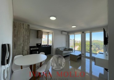Departamento en venta 3 ambientes en Zentiva, Pinamar con parrilla