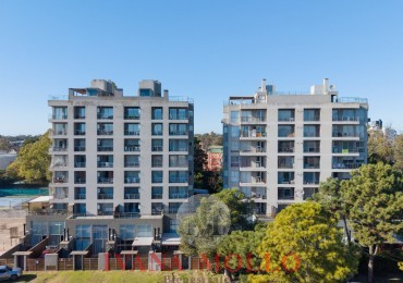 Departamento en venta 3 ambientes en Zentiva, Pinamar con parrilla 
