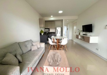 Departamento en venta 3 ambientes en Zentiva, Pinamar con parrilla 